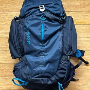 Kelty Redwing 50 Twilight Blue 22615216TW with Metal Clip Beaver Tail----MINT!!!
